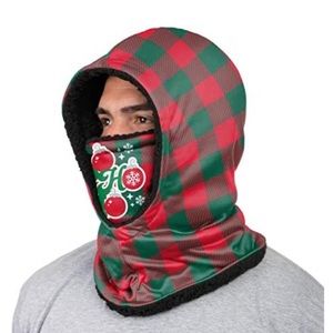 FOCO Ho Ho Ho Hooded Gaiter Scarf